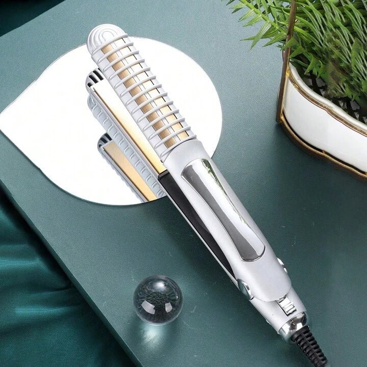 🔥 2-in-1 Hair Straightener – مصفف شعر ٢-في-١