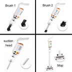 🔥 3-in-1 Wireless Vacuum Cleaner – مكنسة لاسلكية ٣ في ١
