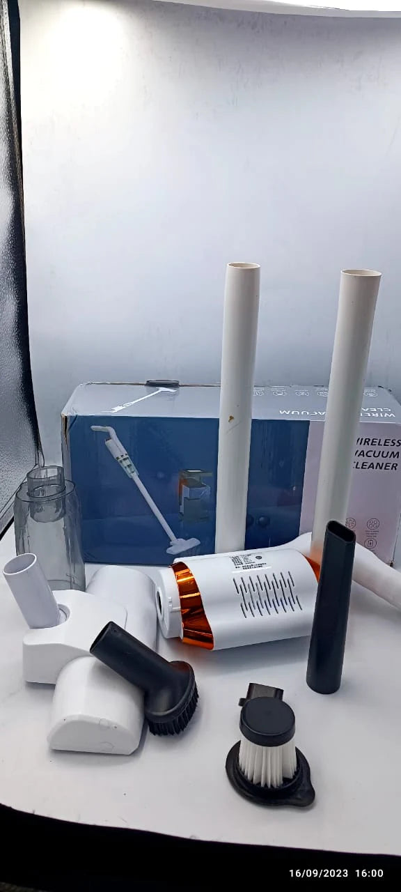 🔥 3-in-1 Wireless Vacuum Cleaner – مكنسة لاسلكية ٣ في ١