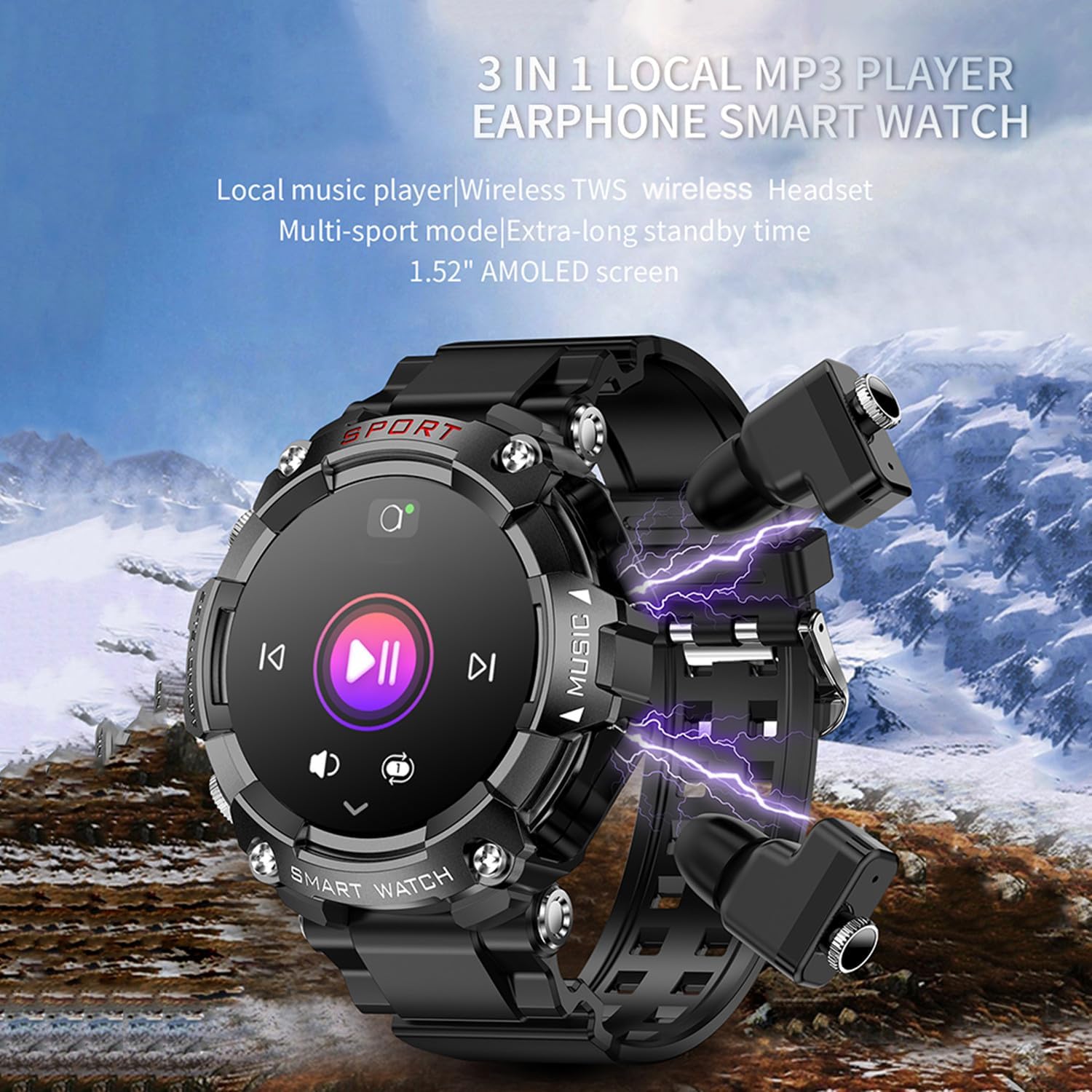 🔥 Haino Teko ST-3 Smart Watch – ساعة ذكية هاينو تيكو ST-3
