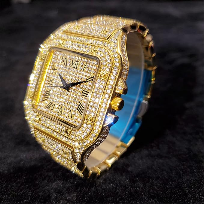 🔥 Women Gold Watch – ساعة ذهبيّة نسائية أنيقة