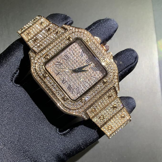 🔥 Women Gold Watch – ساعة ذهبيّة نسائية أنيقة
