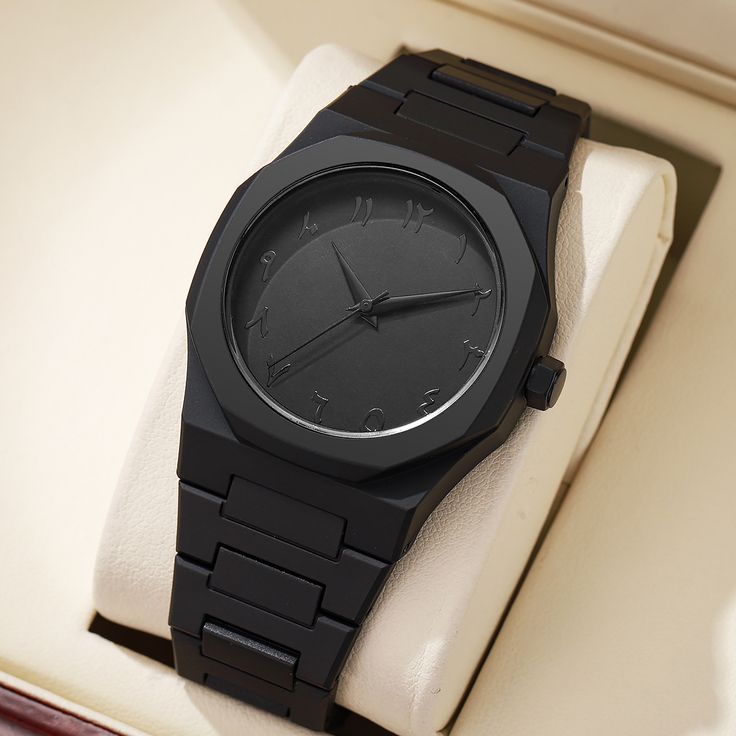 🔥 Stainless Steel Arabic Watch – ساعة عربية من الستانلس ستيل
