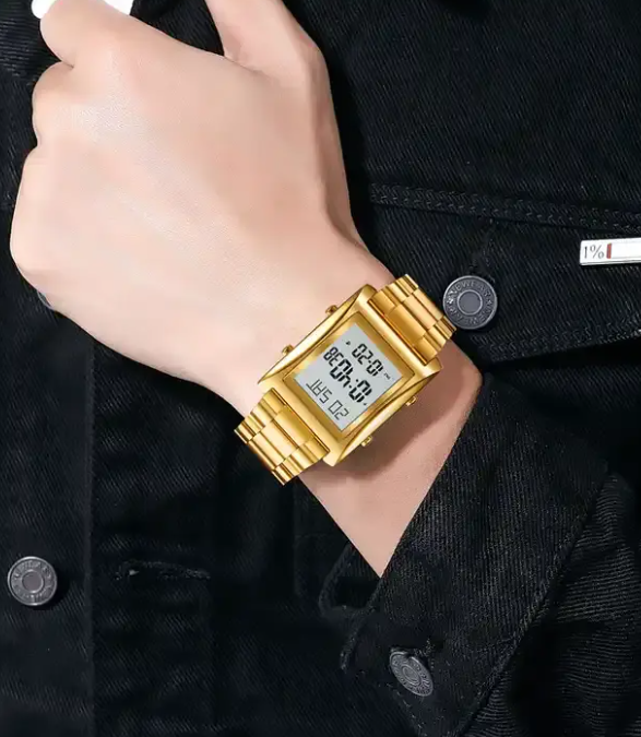 🔥 Al-Fajar Wrist Watch – ساعة الفجر اليدوية