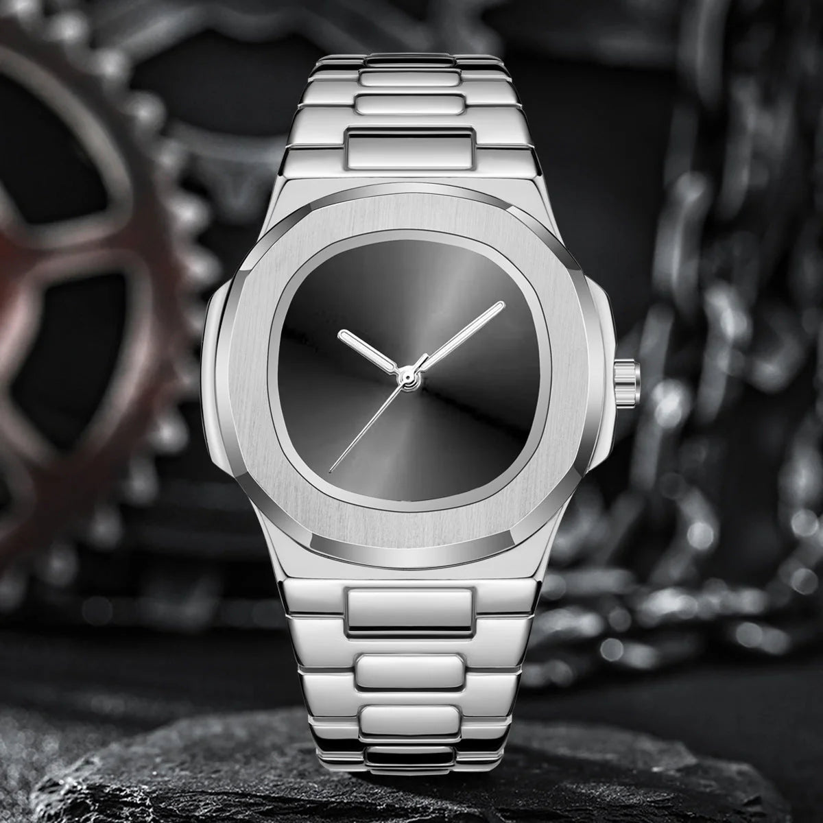 🔥 Casual Business Waterproof Quartz Watch – ساعة كاجوال بزنس كوارتز مقاومة للماء