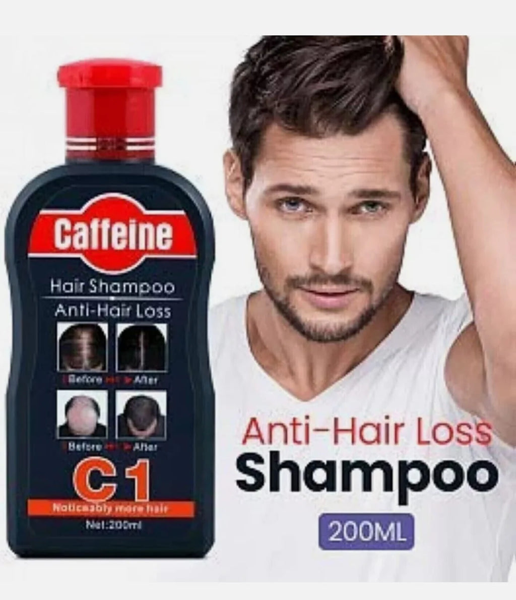 🔥 Caffeine Hair Shampoo – شامبو بالكافيين لتقوية الشعر