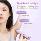 🔥 Double Head Electric Shaver – ماكينة حلاقة كهربائية برأسين مزدوجين