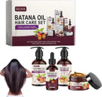 🔥 Eelhoe Batana Oil Hair Care Set – طقم العناية بالشعر بزيت باتانا إيليهو
