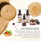 🔥 Eelhoe Batana Oil Hair Care Set – طقم العناية بالشعر بزيت باتانا إيليهو