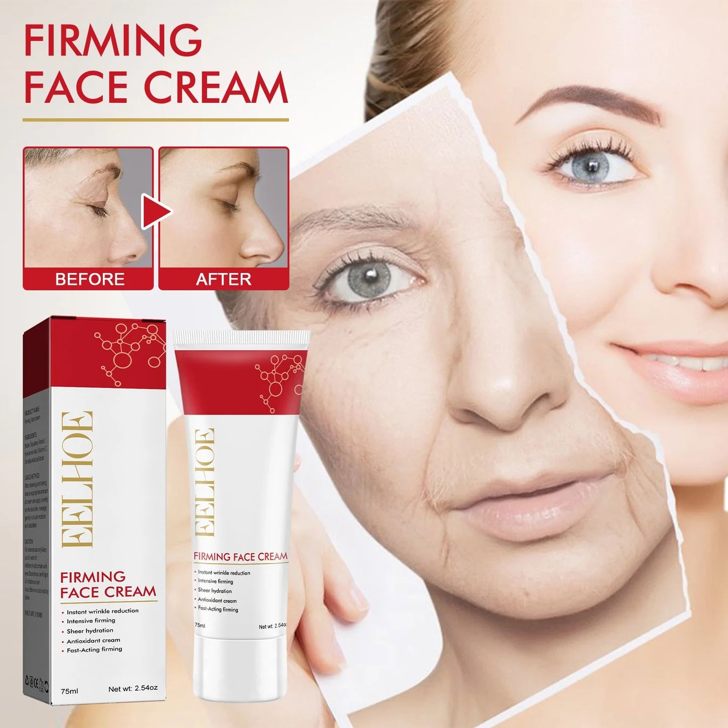 🔥 Eelhoe Firming Face Cream – كريم إيليهو لشد البشرة