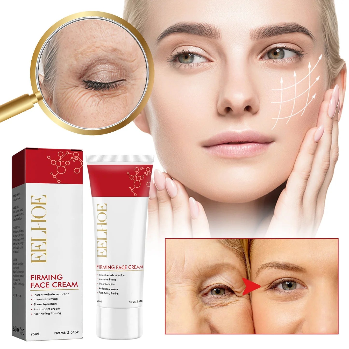 🔥 Eelhoe Firming Face Cream – كريم إيليهو لشد البشرة