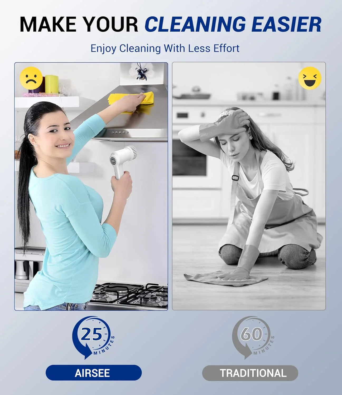 🔥 Electric Cleaning Scrubber – جهاز تنظيف كهربائي دوار