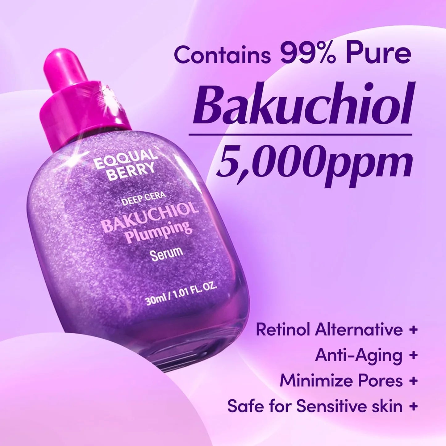Luxury Bakuchiol Plumping Serum – سيروم باكوشيول لتعبئة ونضارة البشرة
