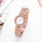 🔥Fashion Simple Women’s Quartz Diamond Watch سَاعَة كوارتز نسائية بسيطة بألماس
