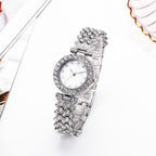 🔥Fashion Simple Women’s Quartz Diamond Watch سَاعَة كوارتز نسائية بسيطة بألماس