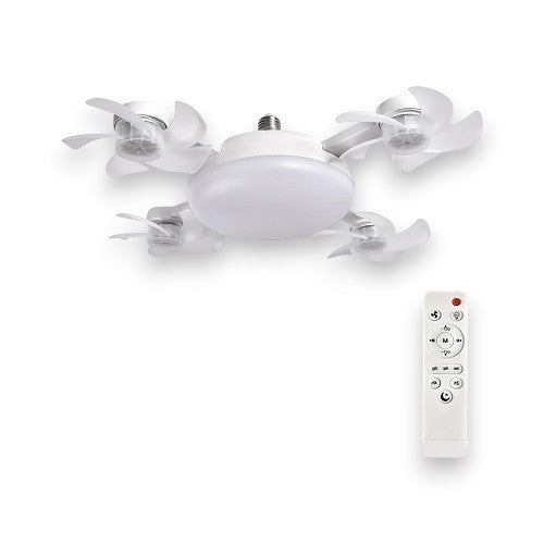 🔥 F4 Multifunctional Fan Light – مصباح مروحة متعدد الوظائف F4