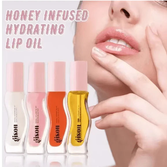 🔥 Gisou Honey Infused Lip Oil – زيت شفاه غسُّو الممزوج بالعسل