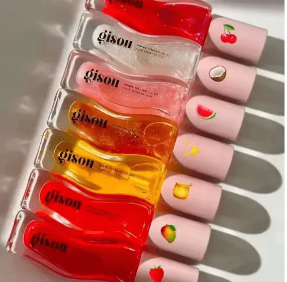 🔥 Gisou Honey Infused Lip Oil – زيت شفاه غسُّو الممزوج بالعسل