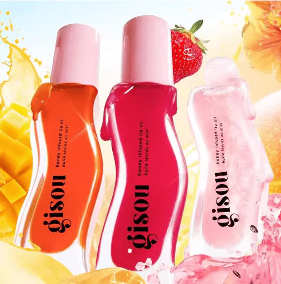 🔥 Gisou Honey Infused Lip Oil – زيت شفاه غسُّو الممزوج بالعسل