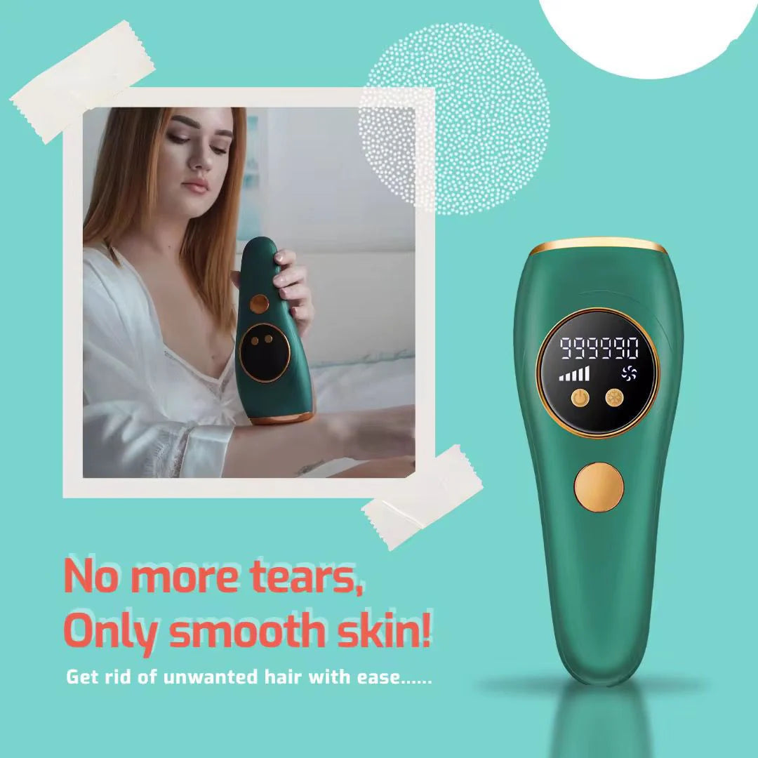 🔥 Ice Cold IPL Hair Removal Device – جهاز إزالة الشعر IPL بالتبريد