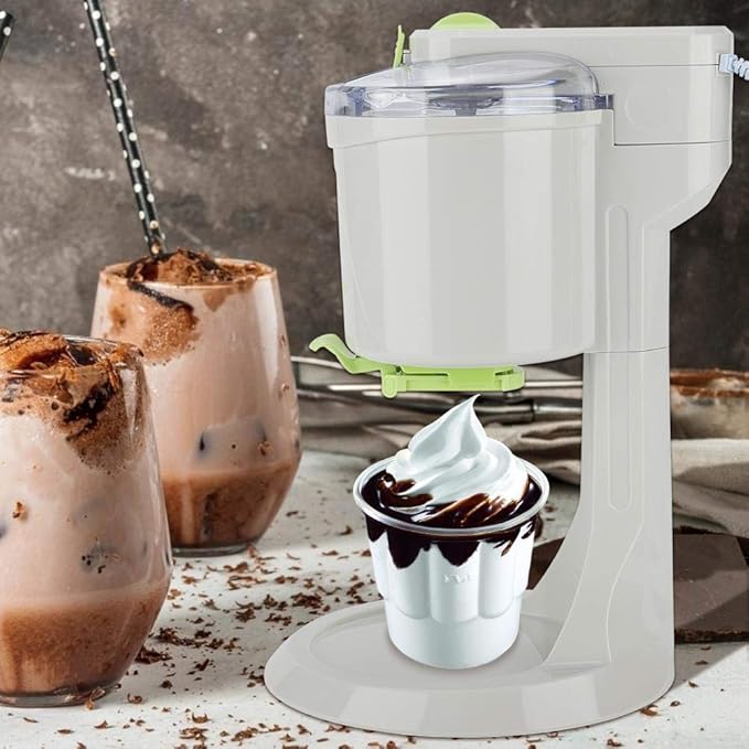 🔥 Electric Ice Cream Maker – ماكينة مثلجات كهربائية فاخرة