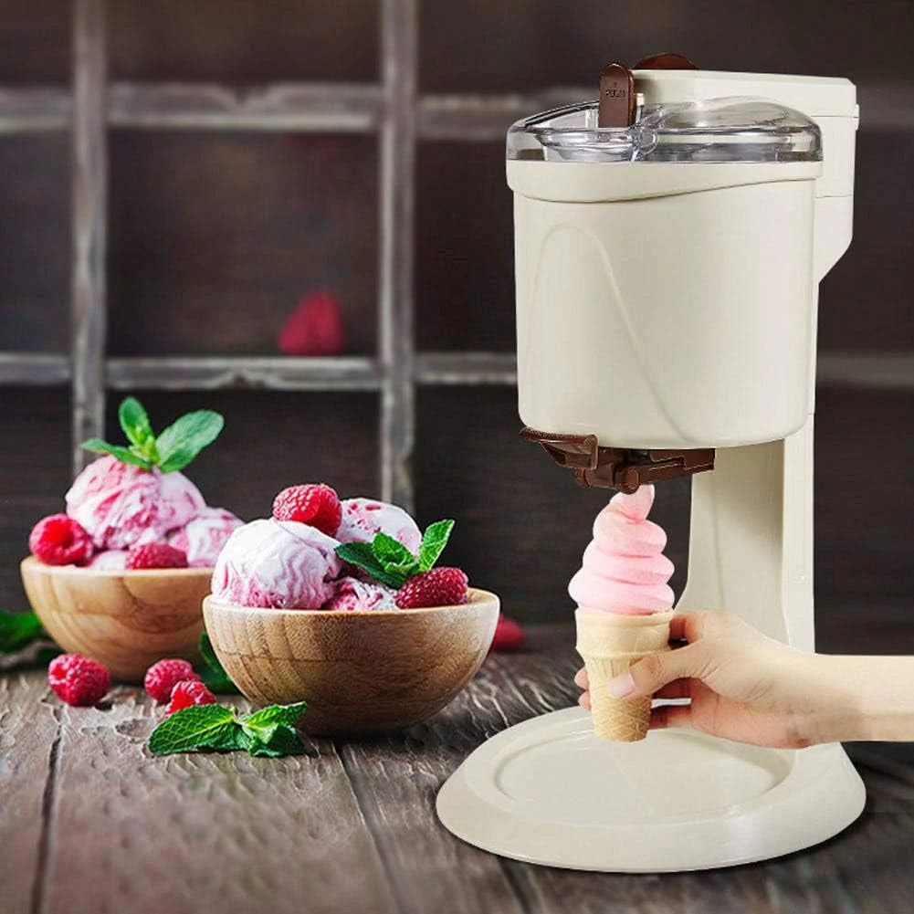 🔥 Electric Ice Cream Maker – ماكينة مثلجات كهربائية فاخرة