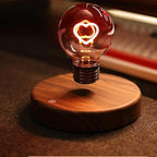 🔥 Levitating Heart LED Bulb Lamp – مصباح قلب عائم LED فريد