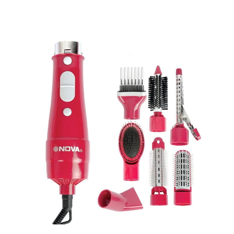 🔥 Nova 9-in-1 Hair Styler – جهاز تصفيف الشعر نوفا 9-في-1