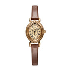 🔥 Oval Belt Quartz Waterproof Fashion Watch – ساعة حزام بيضاوي كوارتز مقاومة للماء