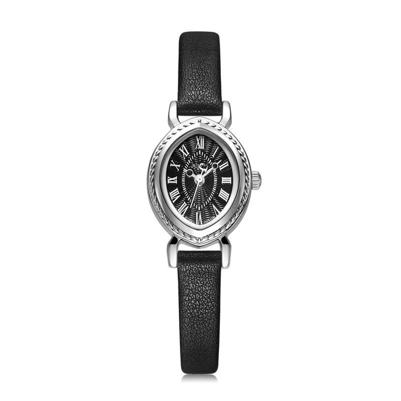 🔥 Oval Belt Quartz Waterproof Fashion Watch – ساعة حزام بيضاوي كوارتز مقاومة للماء