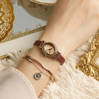 🔥 Oval Belt Quartz Waterproof Fashion Watch – ساعة حزام بيضاوي كوارتز مقاومة للماء
