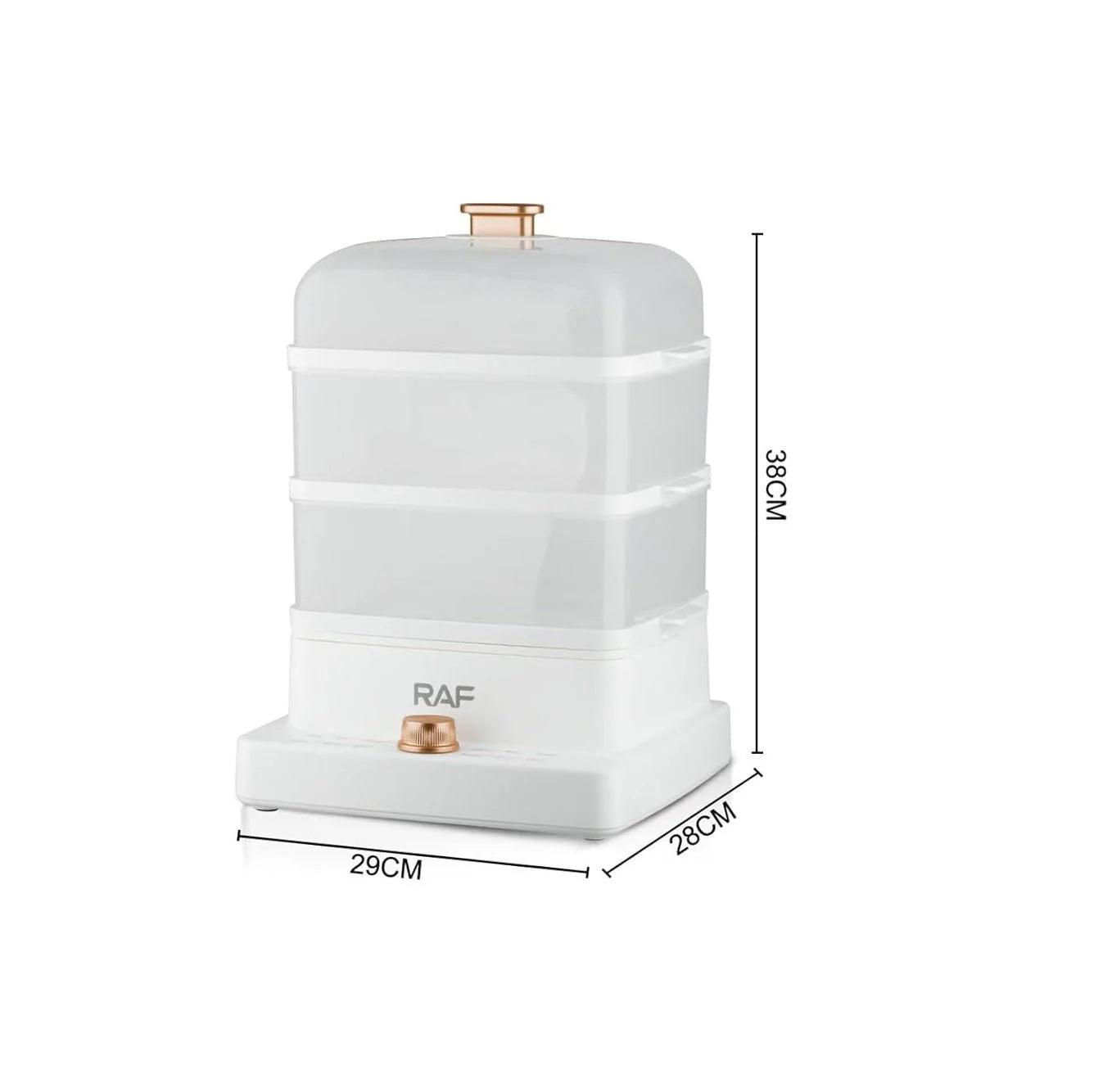 🔥 RAF Food Steamer – جهاز طبخ بالبخار RAF