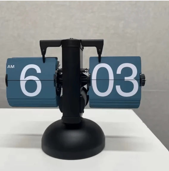 🔥 Retro Flip Clock – ساعة فليب كلاسيكية عتيقة