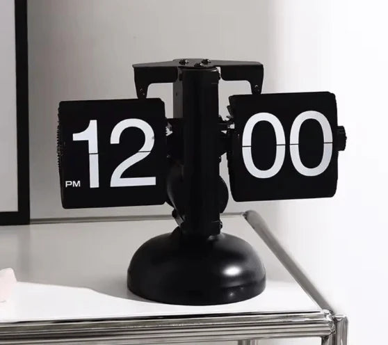 🔥 Retro Flip Clock – ساعة فليب كلاسيكية عتيقة