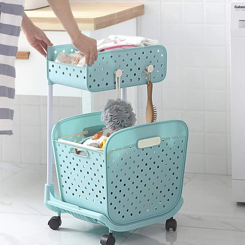 🔥 Rolling Storage Baskets – سلال تخزين دوارة