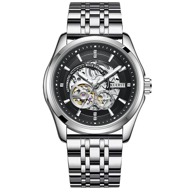 🔥Strong Luminous Automatic Mechanical Waterproof Watch – ساعة ميكانيكية أوتوماتيكية مضيئة مقاومة للماء