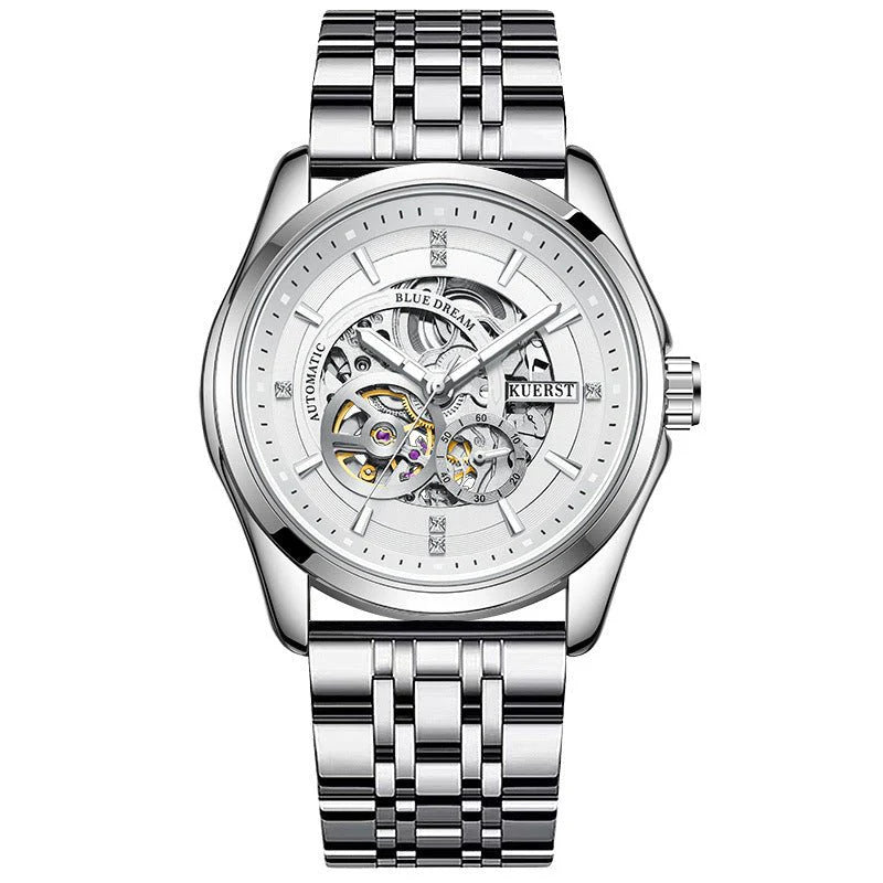 🔥Strong Luminous Automatic Mechanical Waterproof Watch – ساعة ميكانيكية أوتوماتيكية مضيئة مقاومة للماء