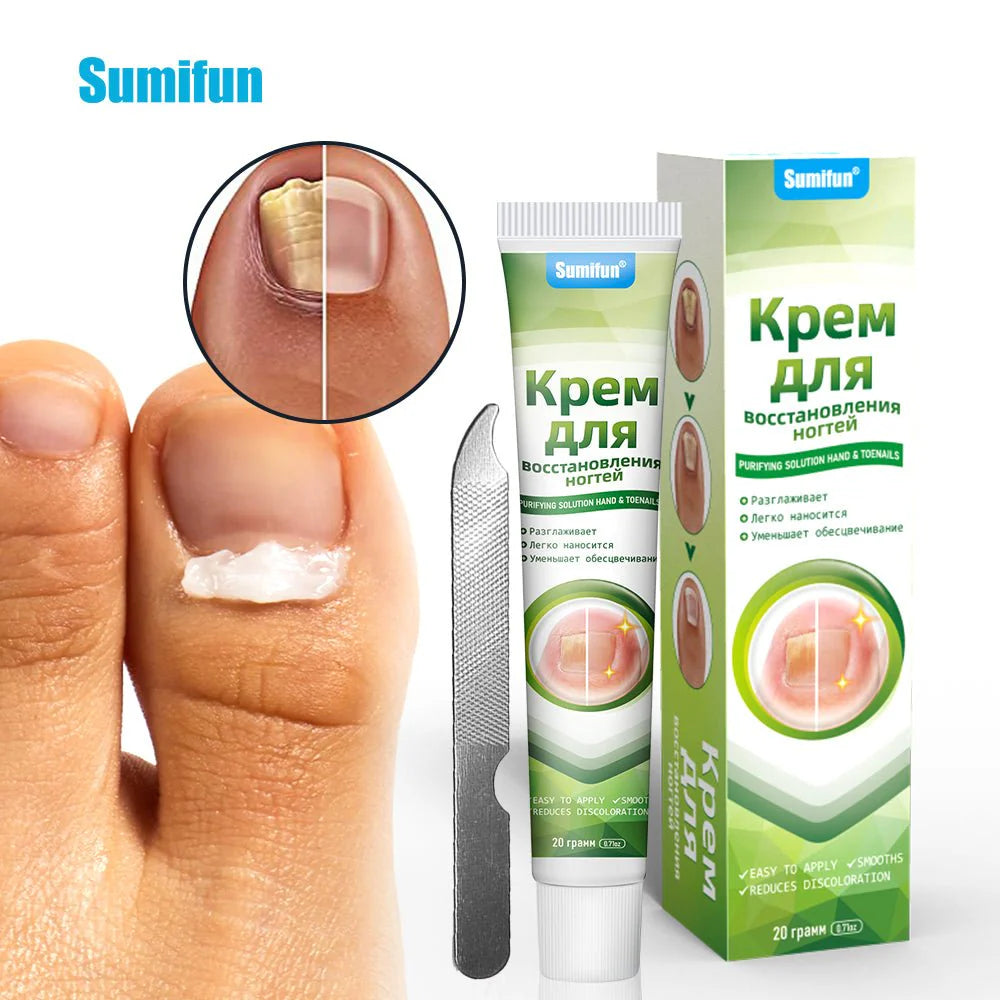 🔥 Sumifun Nail Treatment Repair Gel – جل علاج الأظافر سُمِيفن الأصلي