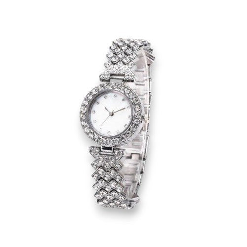 🔥Fashion Simple Women’s Quartz Diamond Watch سَاعَة كوارتز نسائية بسيطة بألماس